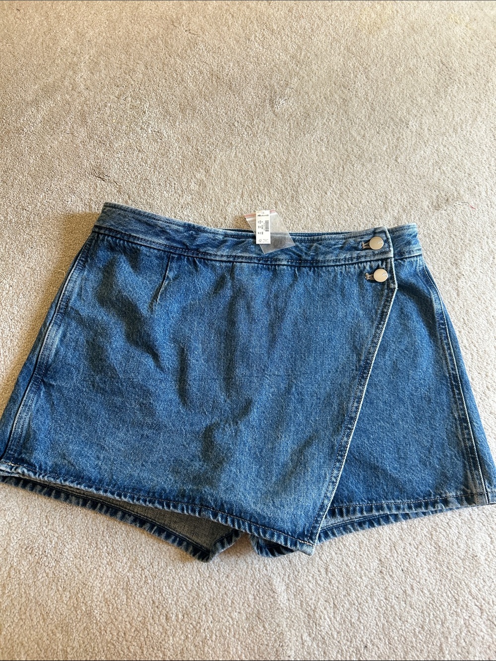 NWT Madewell jean skort